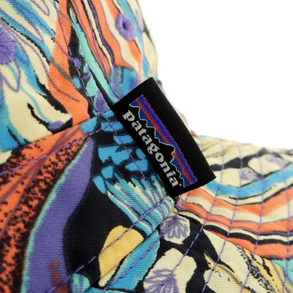 [Used] Patagonia nylon bucket hat, blue x multicolor [Size S] [BLU] [S/S] [Condition Rank B] ​​[Men&