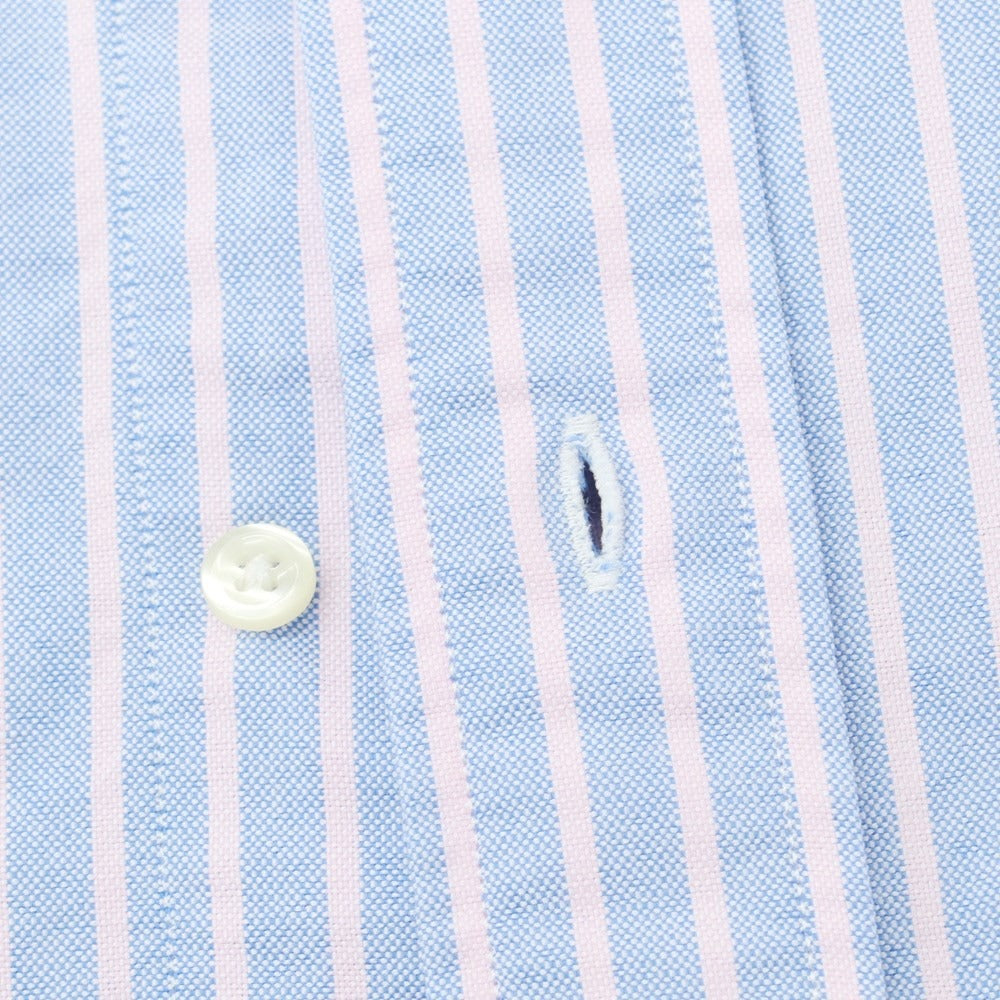 [Used] LLBean Cotton Polyester Button-down Casual Shirt Blue x Pink [M] [Condition Rank B] ​​[Men&