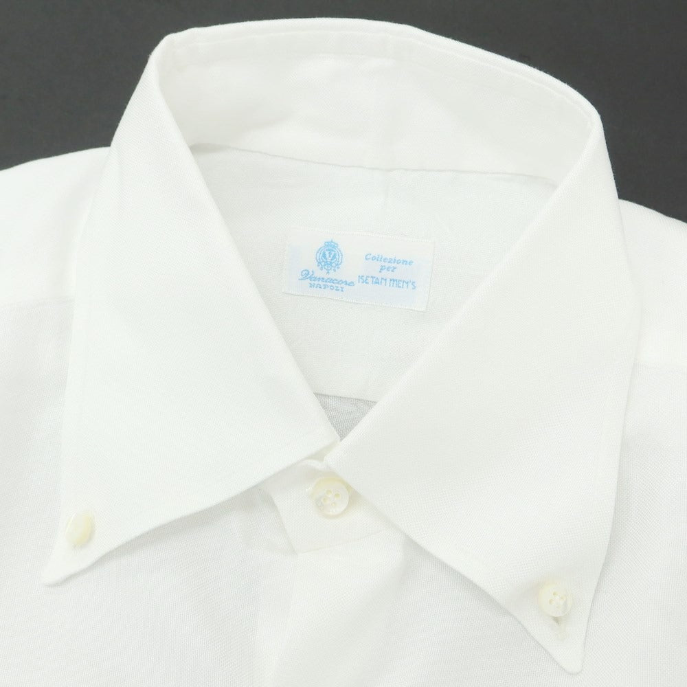 [Used] Vanacore Cotton Button-down Dress Shirt White [40] [Condition Rank B] ​​[Men&