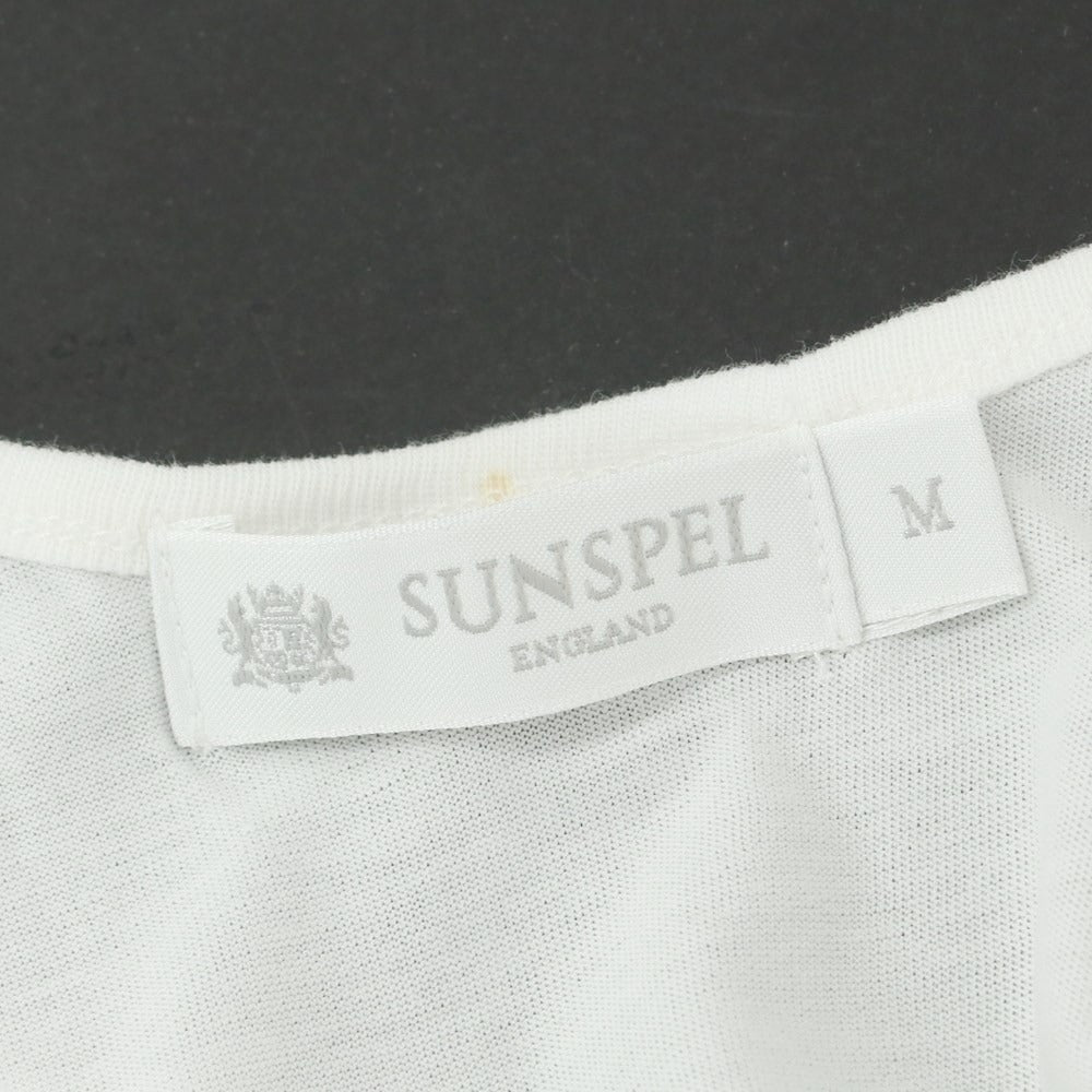 [Used] [Unused] Sunspel V-neck short-sleeve T-shirt White [M] [Condition Rank S] [Men&