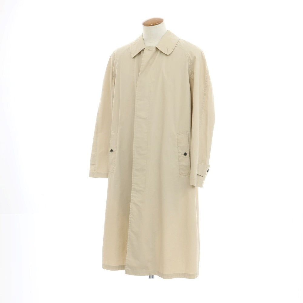 [Used] Mackintosh Cotton Balmacaan Coat Beige [38] [Condition Rank C] [Men&