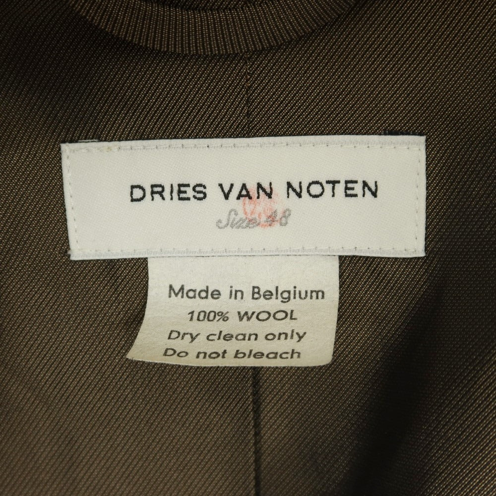 【中古】ドリスヴァンノッテン DRIES VAN NOTEN ウール ヘリンボーン 2B カジュアルジャケット ダークベージュxブラウン【 48 】【 状態ランクB 】【 メンズ 】
[CPD]