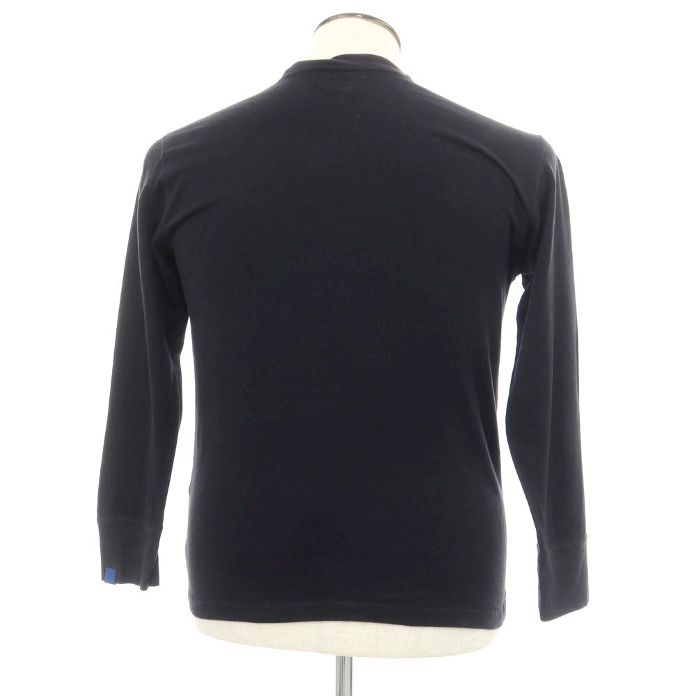 [Used] Freemans Sporting Club FREEMANS SPORTING CLUB × LOOPWHEELER Long Sleeve T-Shirt Black [3] [Condition Rank C] [Men&