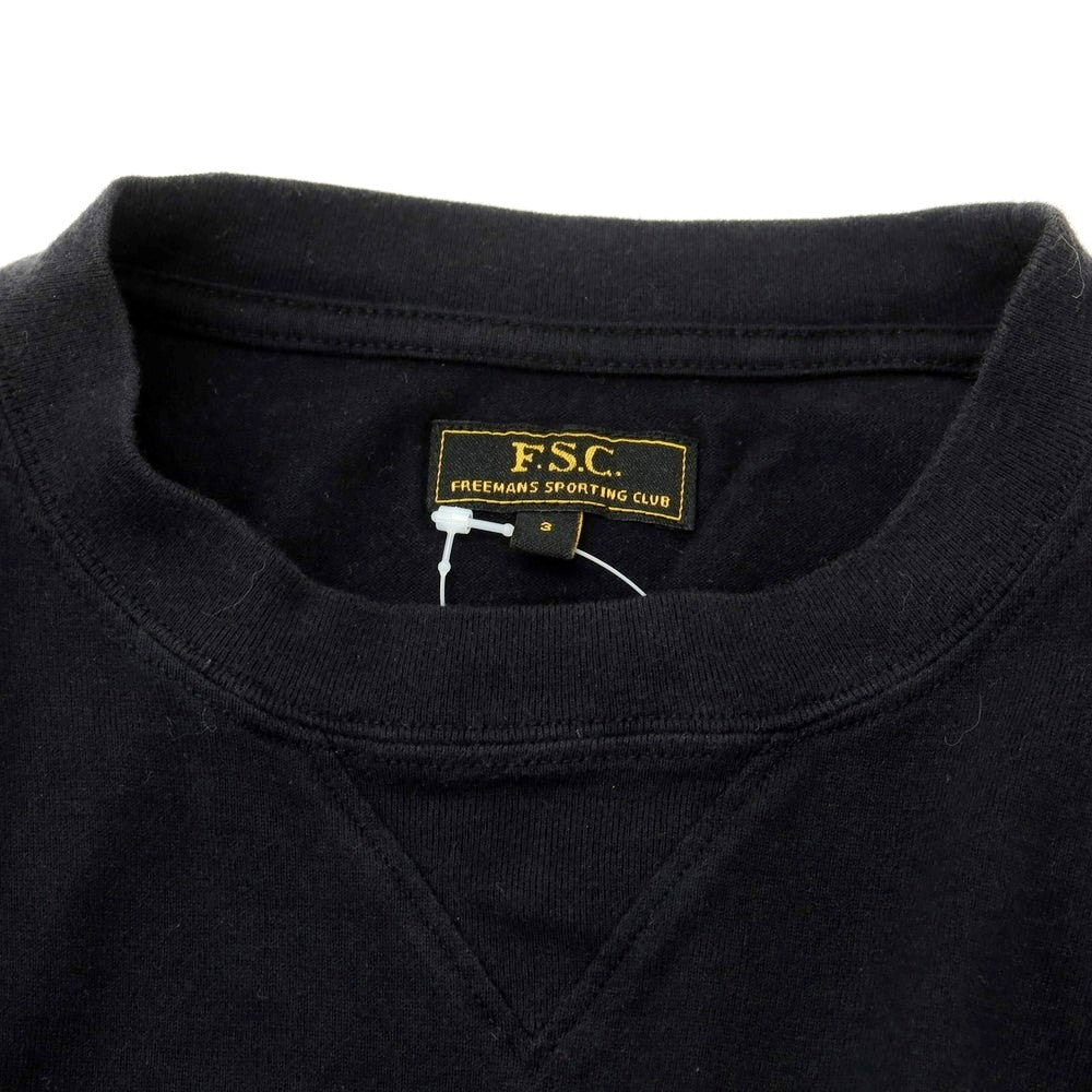 [Used] Freemans Sporting Club FREEMANS SPORTING CLUB × LOOPWHEELER Long Sleeve T-Shirt Black [3] [Condition Rank C] [Men&