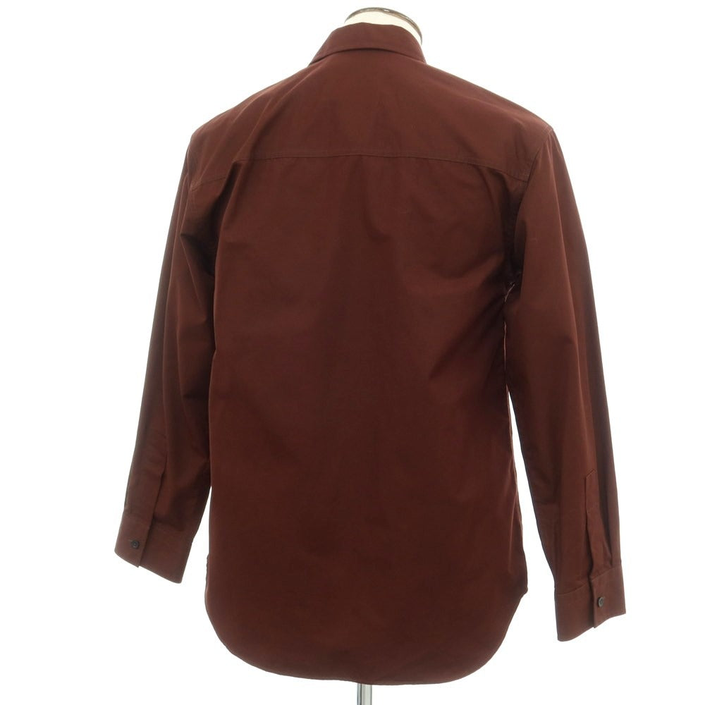 【中古】ジルサンダー JIL SANDER コットン レギュラーカラー カジュアルシャツ マルーン【 44 】【 状態ランクC 】【 メンズ 】
[APD]