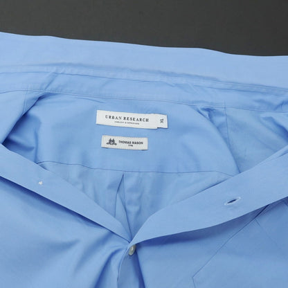 [Used] URBAN RESEARCH THOMAS MASON Cotton Regular Collar Casual Shirt Blue [XL] [Condition Rank C] [Men&