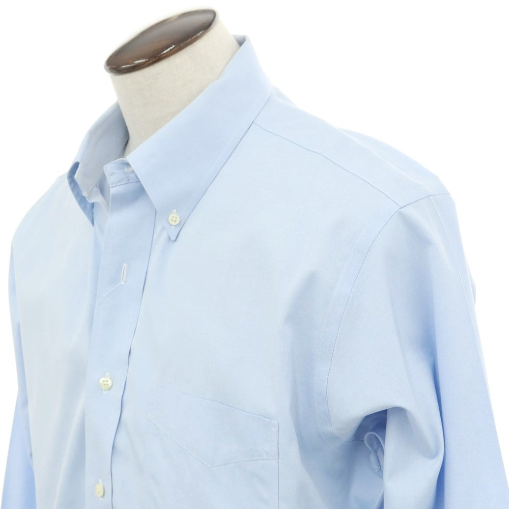 [Used] Brooks Brothers Cotton Button-down Casual Shirt, Light Blue [16 1/2] [Condition Rank C] [Men&