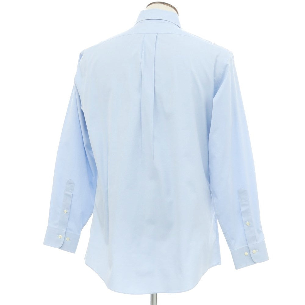 [Used] Brooks Brothers Cotton Button-down Casual Shirt, Light Blue [16 1/2] [Condition Rank C] [Men&