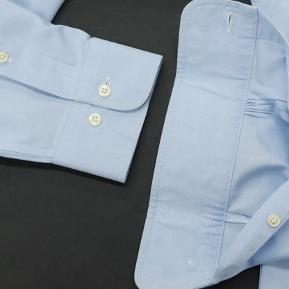 [Used] Brooks Brothers Cotton Button-down Casual Shirt, Light Blue [16 1/2] [Condition Rank C] [Men&