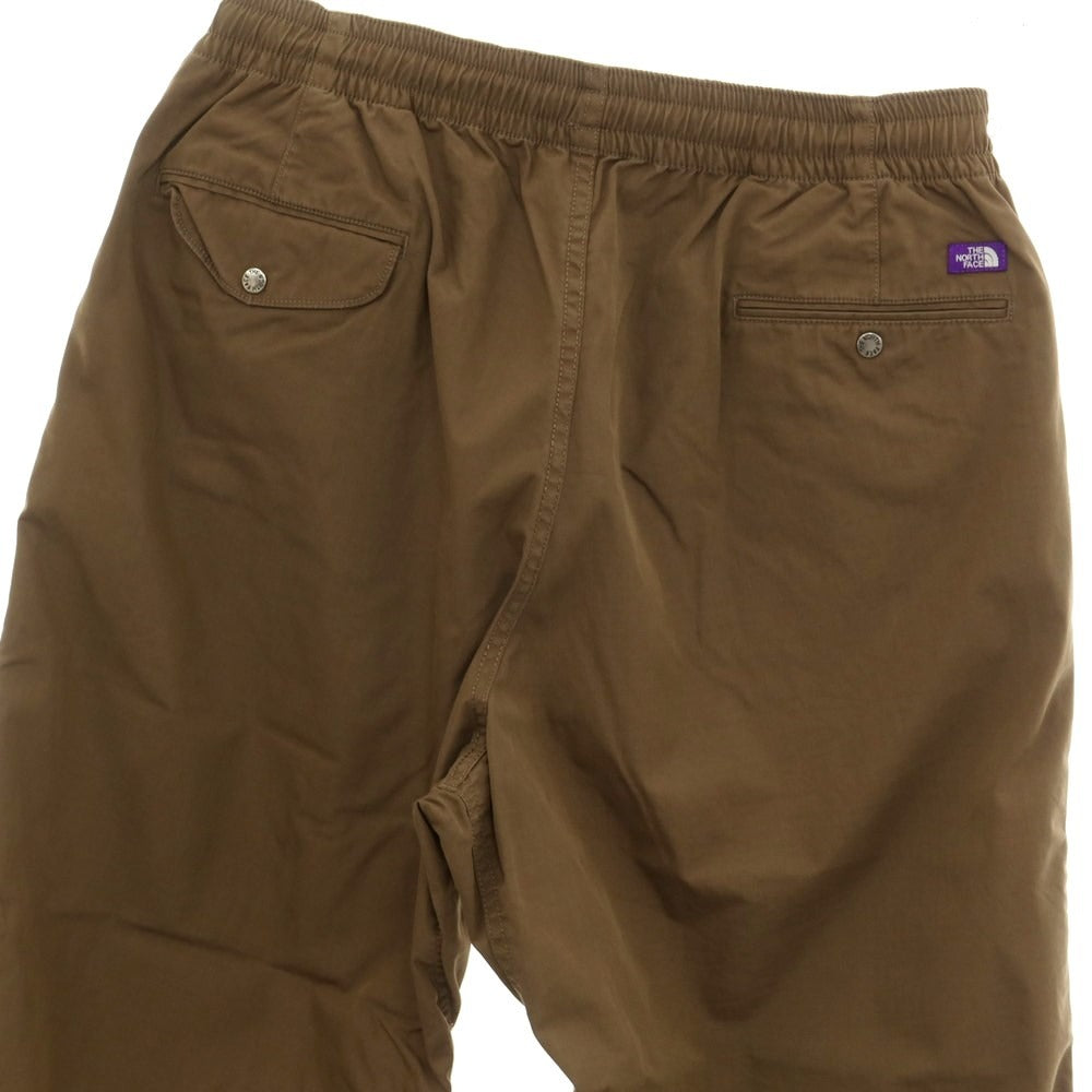 [Used] THE NORTH FACE PURPLE LABEL Cotton Nylon Wide Easy Pants Khaki Brown [Size 34] [BRW] [S/S] [Condition Rank C] [Men&