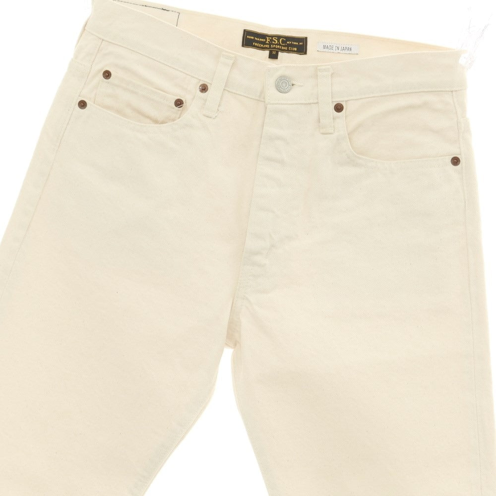 [Used] FREEMANS SPORTING CLUB Cotton Jeans Denim Pants Natural [Size 32] [BEI] [S/S/A/W] [Condition Rank B] ​​[Men&