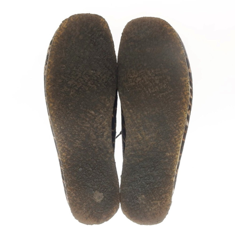 【中古】クラークス Clarks ハラコ レオパード ワラビーブーツ ダークブラウンxベージュ【 UK8 】【 状態ランクC 】【 メンズ 】
[BPD]