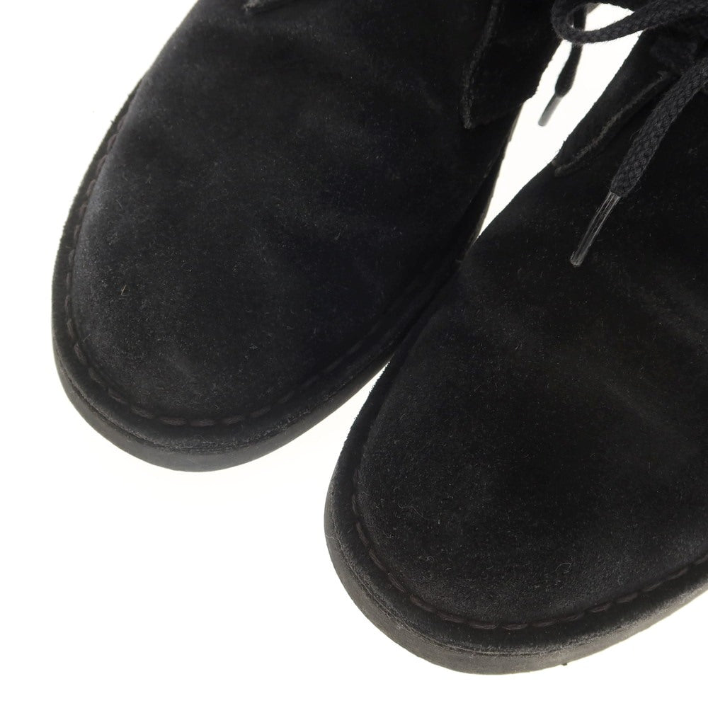 【中古】クラークス Clarks GORE-TEX スエード デザートブーツ ブラック【 UK8 】【 状態ランクD 】【 メンズ 】