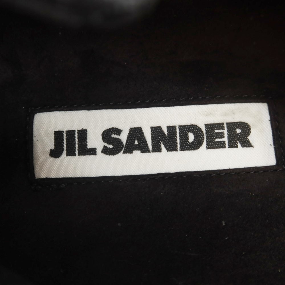 【中古】ジルサンダー JIL SANDER スエード サンダル ブラック【 26位 】【 状態ランクB 】【 メンズ 】