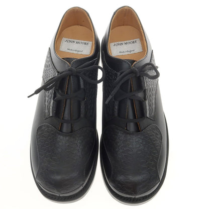 【中古】【未使用】ジョン ムーア John Moore WNW別注 GHILLIE SHOE レザー ギリーシューズ ブラック【 7 1/2 】【 状態ランクS 】【 メンズ 】