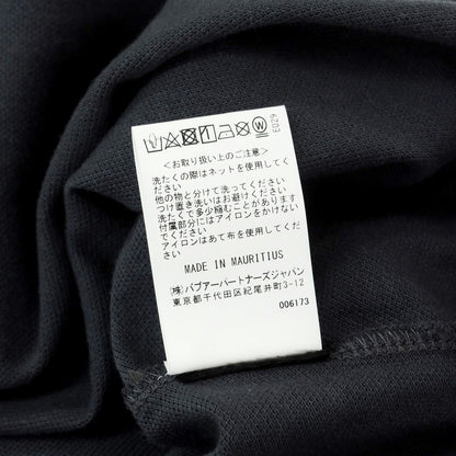 [Used] Barbour 2024 Spring/Summer Pique Cotton Short Sleeve Polo Shirt Cool Dark Gray [L] [Condition Rank B] ​​[Men&