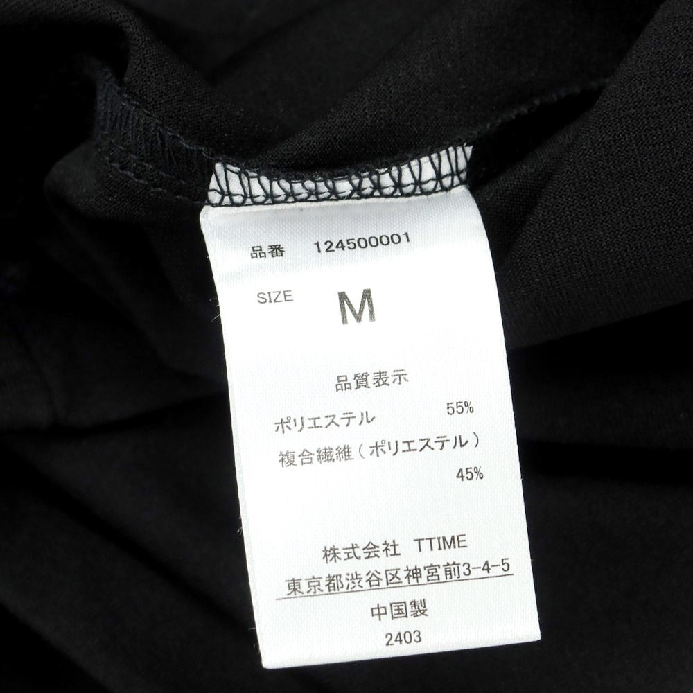 [Used] Jugaad Fourteen jugaad14 2024 Spring/Summer Polyester Short Sleeve T-Shirt Black [M] [Condition Rank A] [Men&