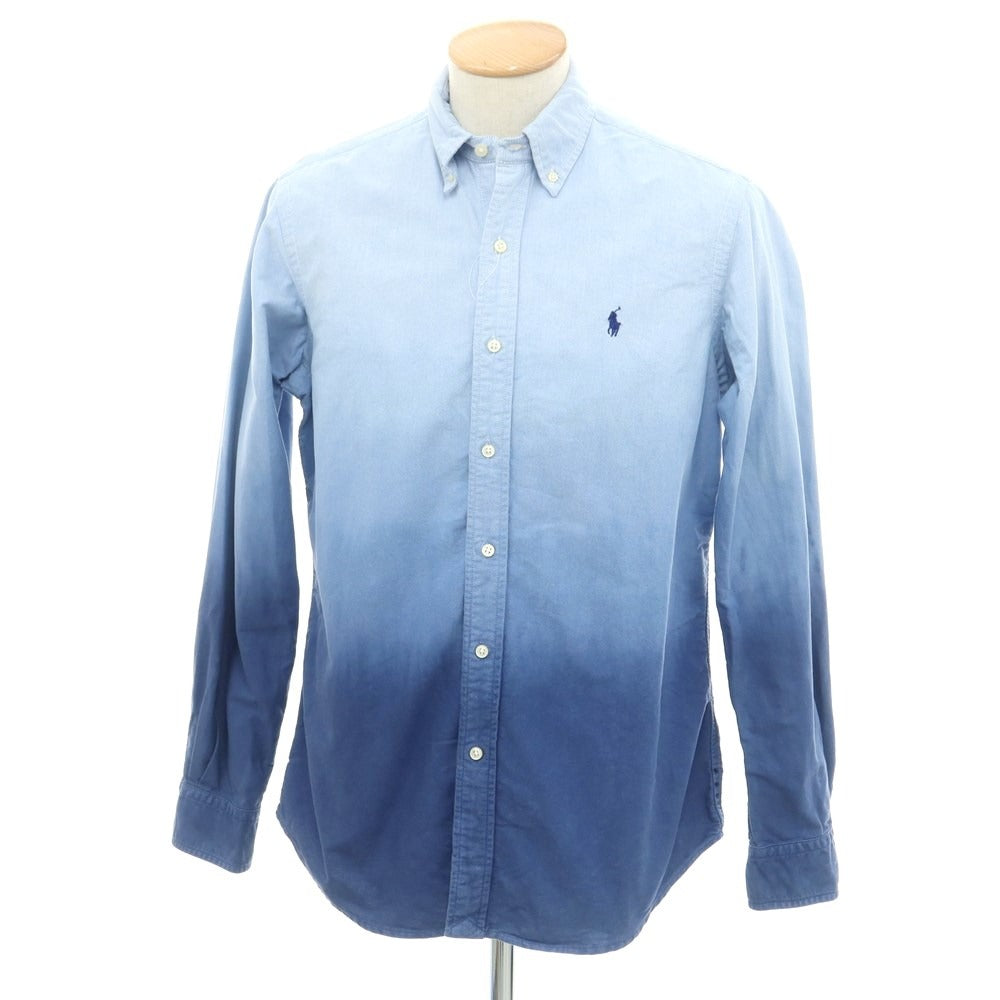 [Used] Ralph Lauren RALPH LAUREN Cotton Button-down Gradient Casual Shirt Blue [S] [Condition Rank B] ​​[Men&