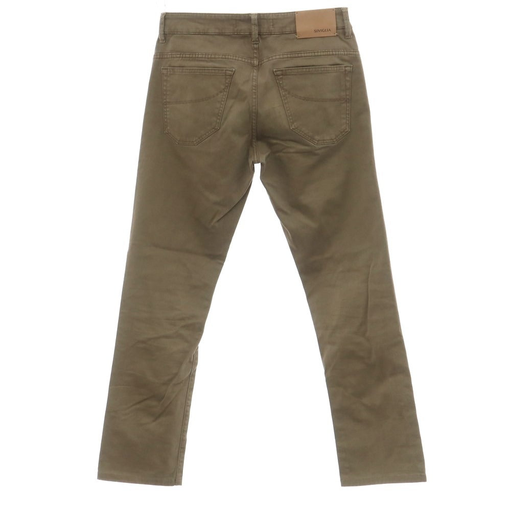 [Used] SIVIGLIA Stretch Cotton 5 Pocket Pants Ash Brown [Size 30] [BRW] [S/S/A/W] [Condition Rank C] [Men&