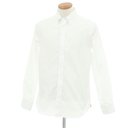 [Used] Matteucci Cotton Button-down Casual Shirt White [40] [Condition Rank B] ​​[Men&