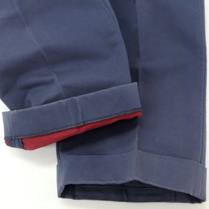 [Used] CARUSO Cotton Polyester Casual Slacks Pants Smalt Navy [Size 48] [NVY] [S/S] [Condition Rank C] [Men&