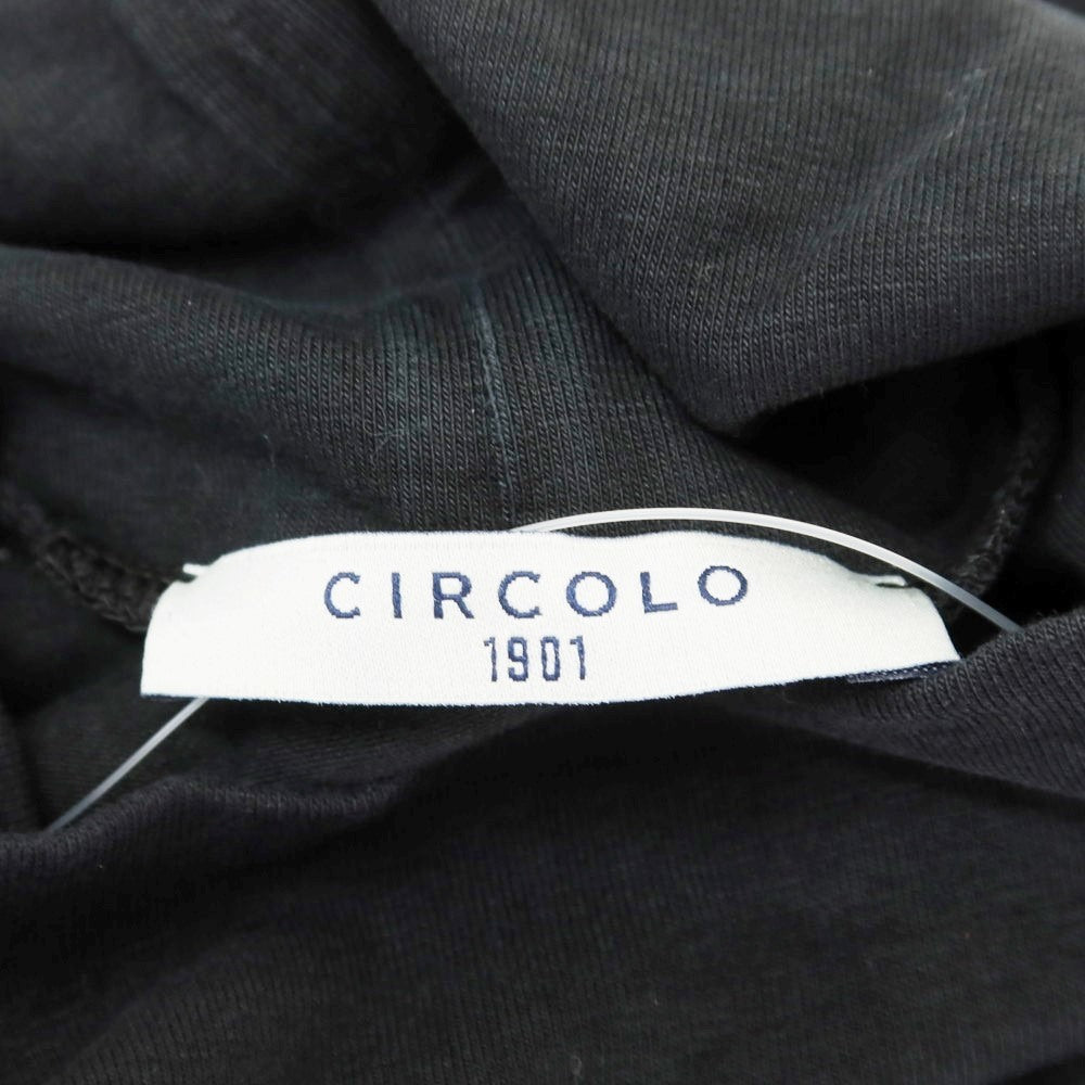 【中古】チルコロ1901 CIRCOLO 1901 コットン系 タートルネック 長袖Ｔシャツ チャコール【サイズS】【GRY】【S/S/A/W】【状態ランクB】【メンズ】【758989】