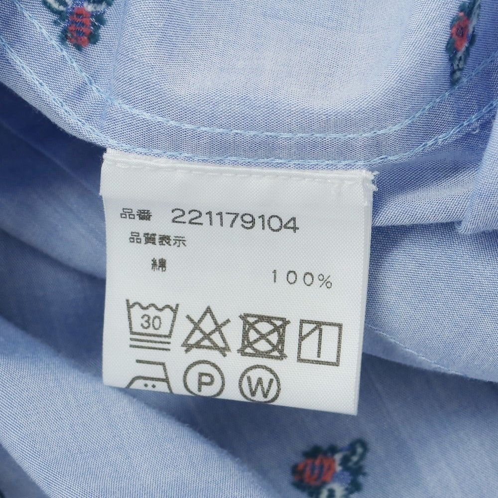 [Used] Vicomte A Cotton Wide Collar Casual Shirt Sax [M] [Condition Rank B] ​​[Men&