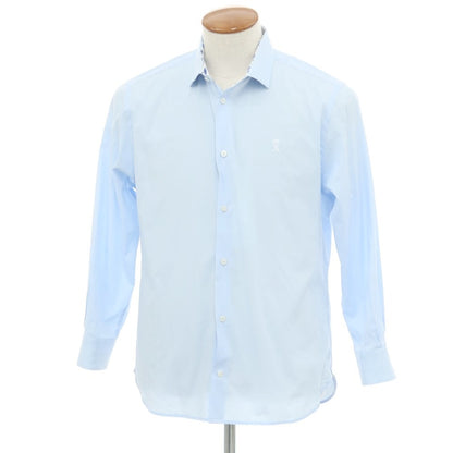 [Used] Vicomte A Cotton Regular Collar Casual Shirt Light Blue [M] [Condition Rank B] ​​[Men&