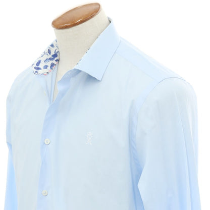 [Used] Vicomte A Cotton Regular Collar Casual Shirt Light Blue [M] [Condition Rank B] ​​[Men&