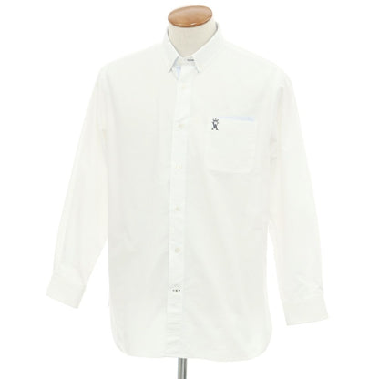 [Used] Vicomte A Cotton Button-down Casual Shirt White [M] [Condition Rank B] ​​[Men&