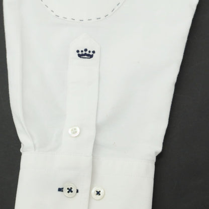 [Used] Vicomte A Cotton Button-down Casual Shirt White [M] [Condition Rank B] ​​[Men&