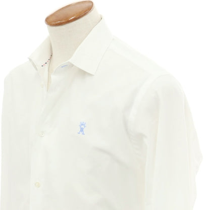 [Used] Vicomte A Cotton Regular Collar Casual Shirt White [M] [Condition Rank B] ​​[Men&