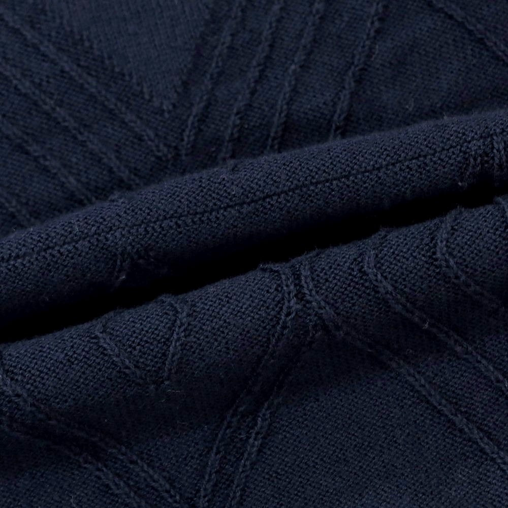 [Used] MONSIEUR LACENAIRE Cotton High Gauge Crew Neck Pullover Knit Navy [Size M] [NVY] [S/S] [Condition Rank C] [Men&