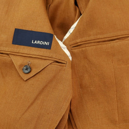 【中古】ラルディーニ LARDINI リネン セットアップ 2つボタンスーツ ライトブラウン【サイズ42 7REG】【BRW】【S/S】【状態ランクC】【メンズ】【759180】