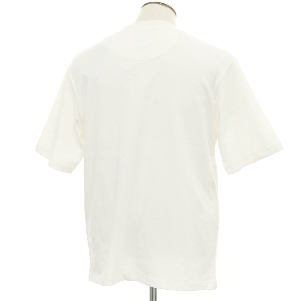 [Used] PT TORINO Cotton Crew Neck Short Sleeve T-Shirt White [48] [Condition Rank C] [Men&