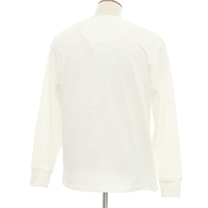 [Used] PT TORINO Cotton Crew Neck Long Sleeve T-Shirt White [Size 46] [WHT] [S/S/A/W] [Condition Rank B] ​​[Men&