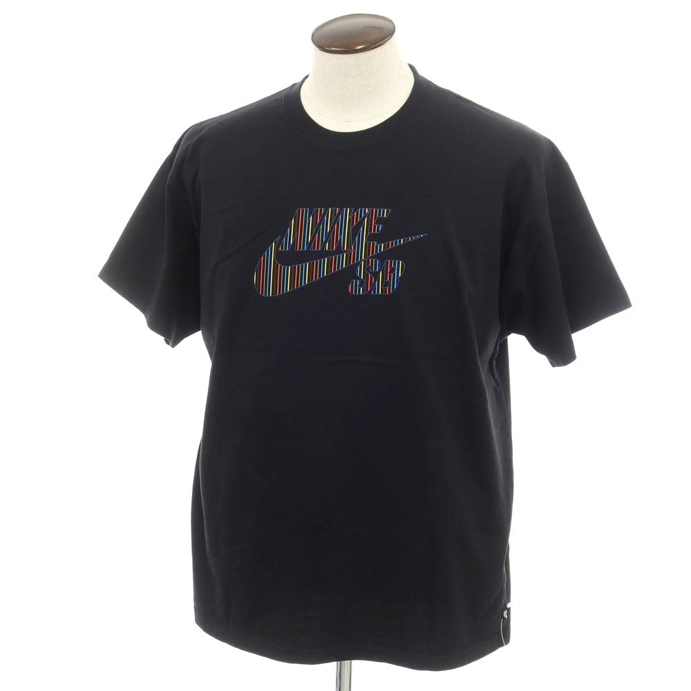 [Used] Nike Cotton Crew Neck Short Sleeve T-Shirt Black [Size XXL] [BLK] [S/S] [Condition Rank B] ​​[Men&