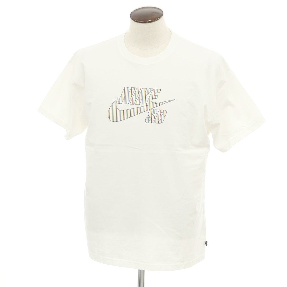 【中古】ナイキ NIKE コットン クルーネック 半袖Ｔシャツ ホワイト【サイズXXL】【WHT】【S/S】【状態ランクB】【メンズ】【759184】