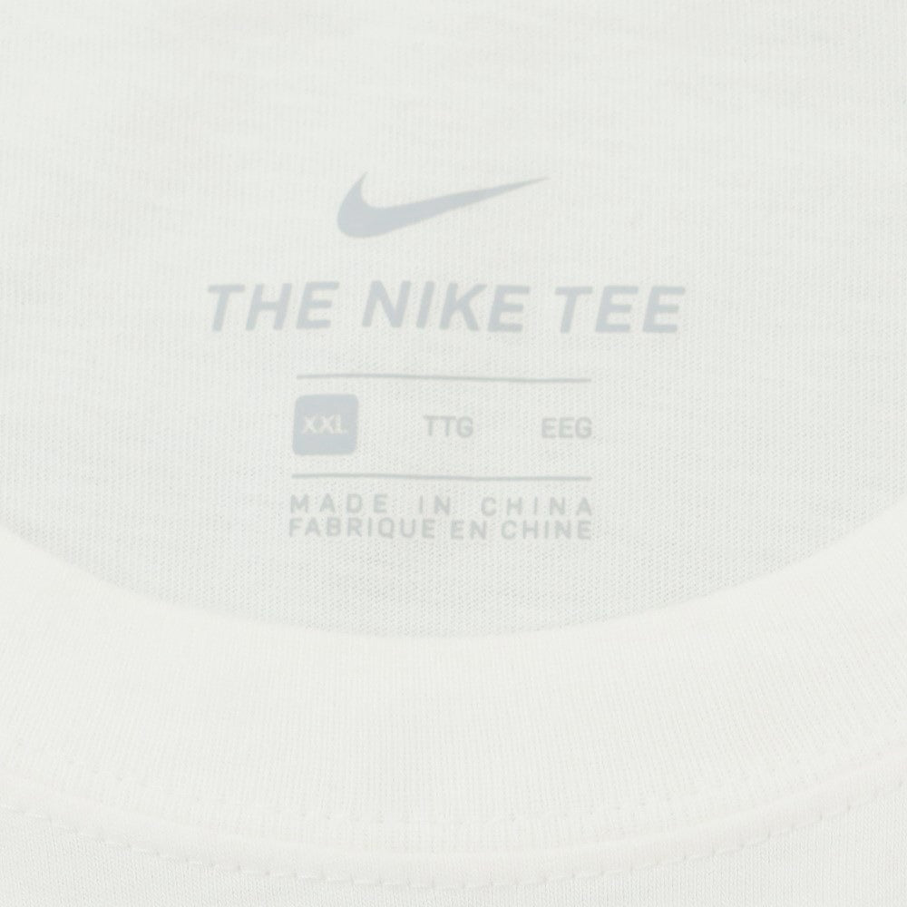 【中古】ナイキ NIKE コットン クルーネック 半袖Ｔシャツ ホワイト【サイズXXL】【WHT】【S/S】【状態ランクB】【メンズ】【759184】