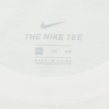 [Used] Nike Cotton Crew Neck Short Sleeve T-Shirt White [Size XXL] [WHT] [S/S] [Condition Rank B] ​​[Men&