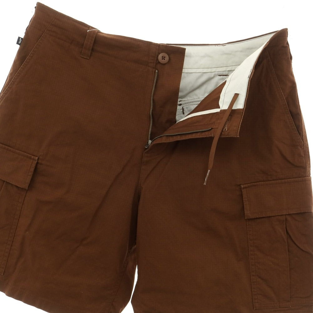 [Used] Nike Ripstop Stretch Cotton Short Cargo Pants Brown [3XL] [Condition Rank B] ​​[Men&