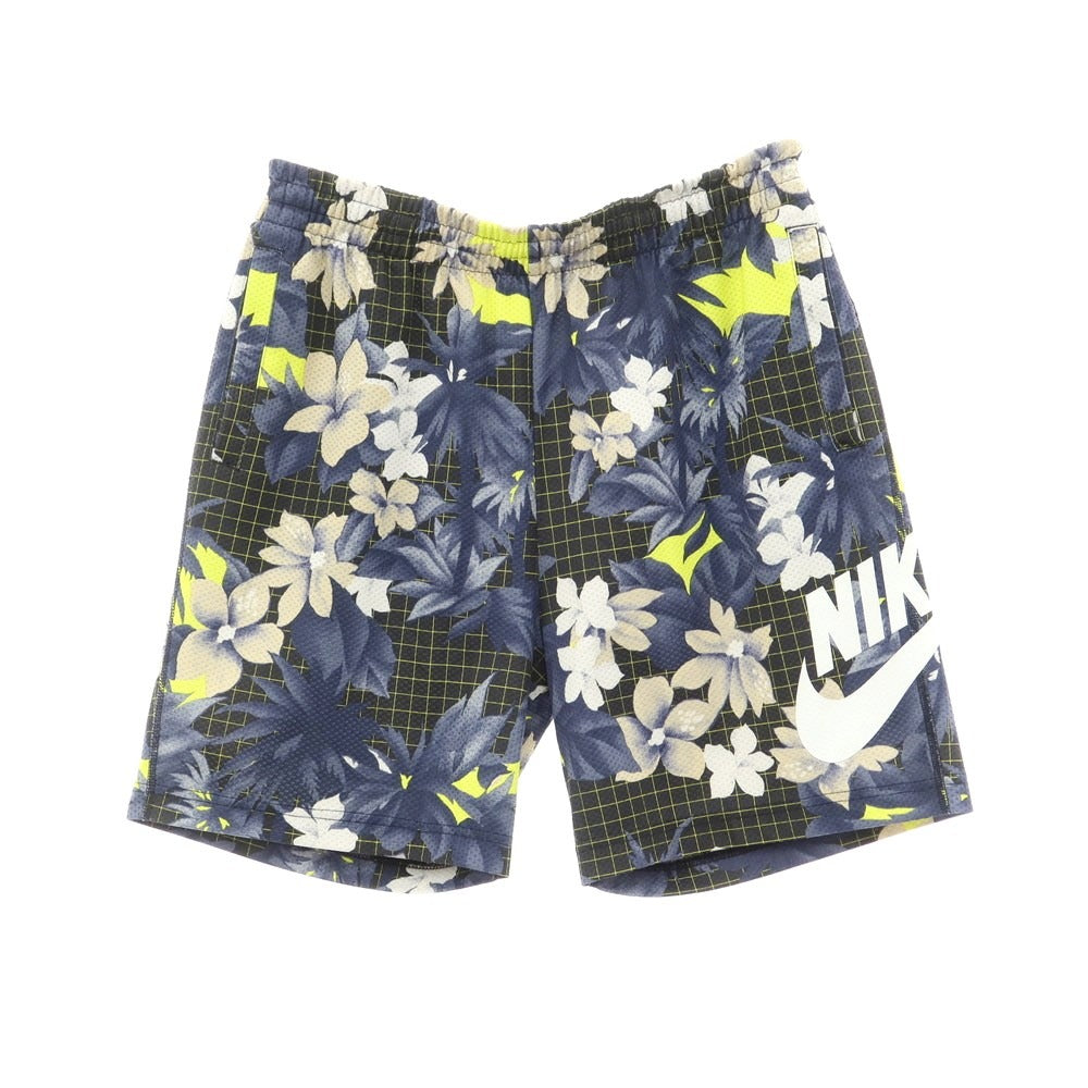 [Used] Nike Polyester Floral Shorts Black x Navy [XL] [Condition Rank A] [Men&