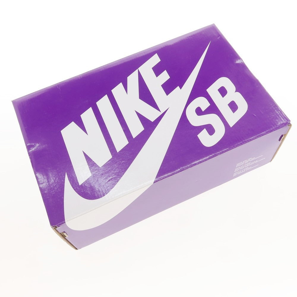 【中古】ナイキ NIKE SB ZOOM POGO PLUS PRM レザー ローカット スニーカー グリーン【 26.5 】【 状態ランクB 】【 メンズ 】