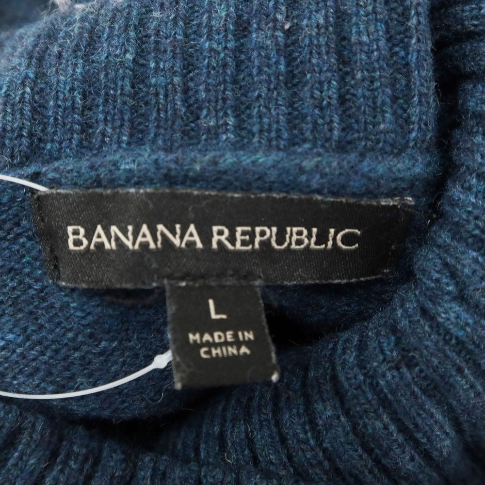 【中古】バナナリパブリック Banana Republic ハイゲージ ウールナイロン タートルネック プルオーバーニット ダークターコイズ【サイズL】【BLU】【A/W】【状態ランクC】【メンズ】【758989】
[CPD]