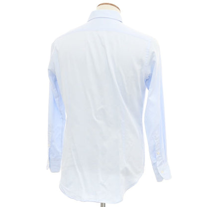 [Used] Makers Shirt Kamakura Cotton Semi-wide collar dress shirt Light blue [39] [Condition rank C] [Men&