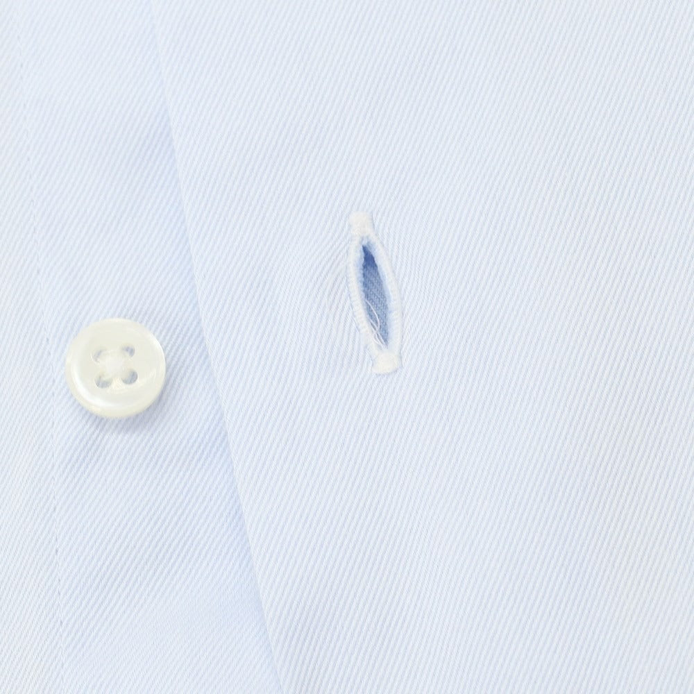 [Used] Makers Shirt Kamakura Cotton Semi-wide collar dress shirt Light blue [39] [Condition rank C] [Men&