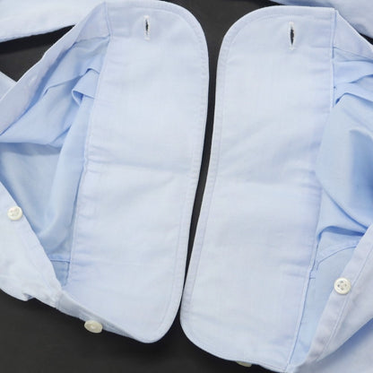 [Used] Makers Shirt Kamakura Cotton Semi-wide collar dress shirt Light blue [39] [Condition rank C] [Men&