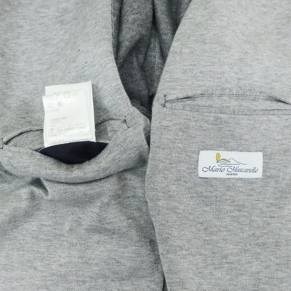 [Used] Mario Muscariello Cotton 2B Casual Jacket Gray [Size 44] [GRY] [S/S] [Condition Rank C] [Men&