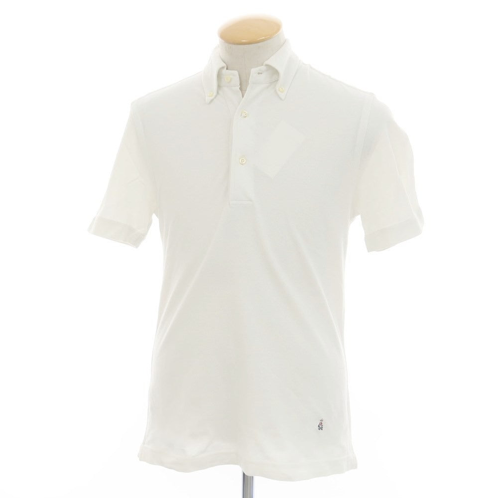 [Used] GUY ROVER Cotton Pique Short Sleeve Polo Shirt Off White [Size S] [WHT] [S/S] [Condition Rank C] [Men&