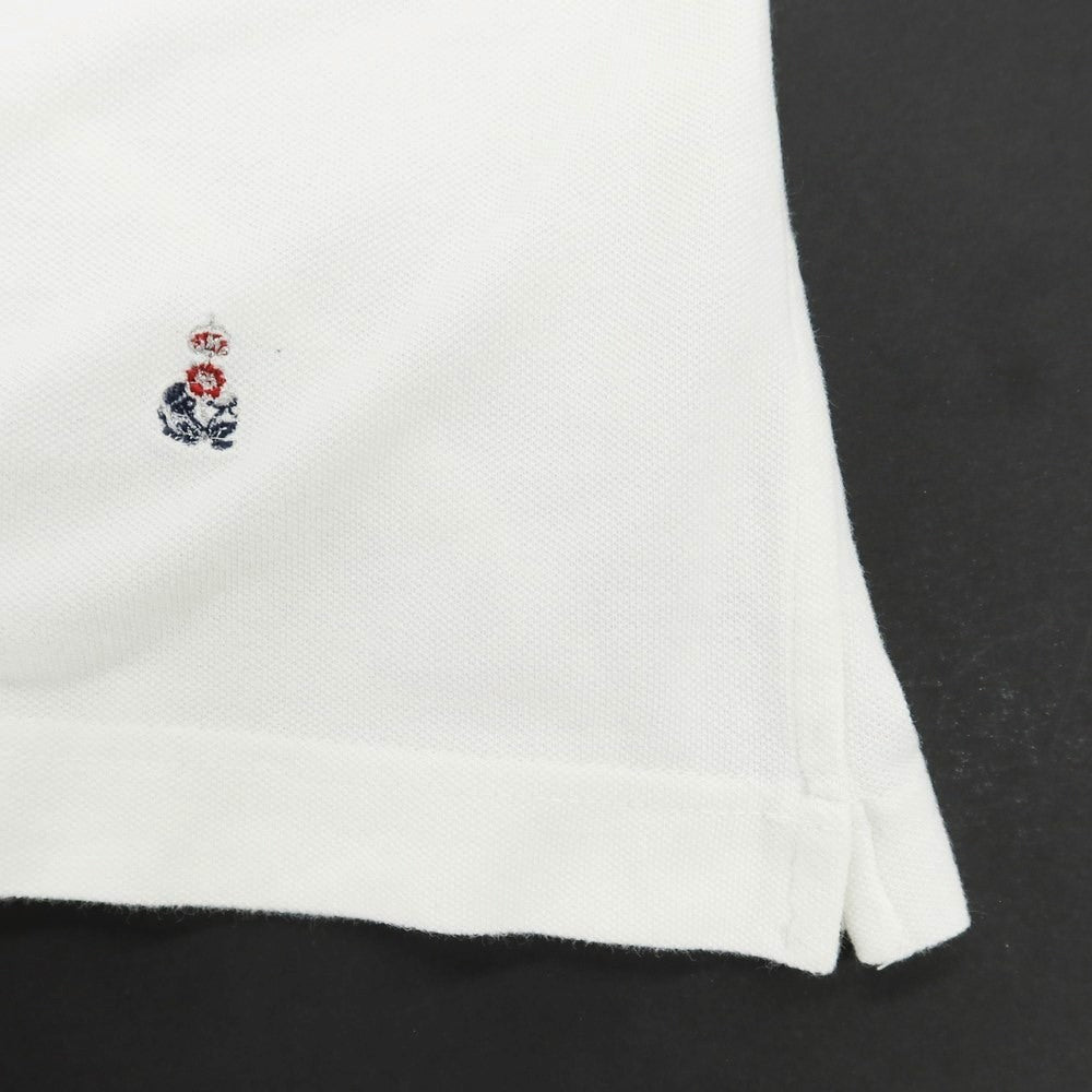 [Used] GUY ROVER Cotton Pique Short Sleeve Polo Shirt Off White [Size S] [WHT] [S/S] [Condition Rank C] [Men&